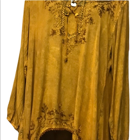 218897 CL/BLK. Sacred Threads Blouse Onesize - Picture 3 of 5